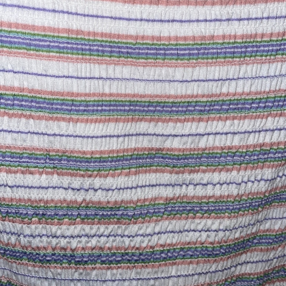 NWOT ART CLASS Striped Off-Shoulder Top.  Size XXL (18-20) - Picture 4 of 5